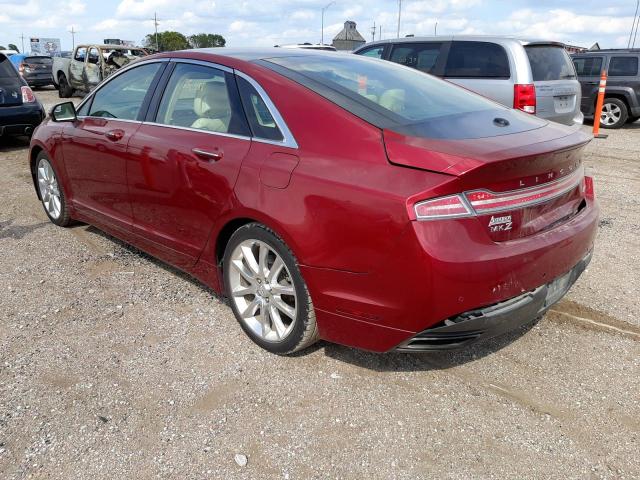 Photo 3 from auction – 2015 LINCOLN MKZ with VIN 3LN6L2G97FR615876