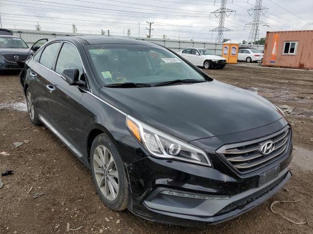 HYUNDAI SONATA SPO 2016 with VIN 5NPE34AF3GH414667 - Photo from auction