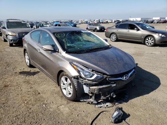 HYUNDAI ELANTRA SE 2016 with VIN 5NPDH4AE9GH677802 - Photo from auction
