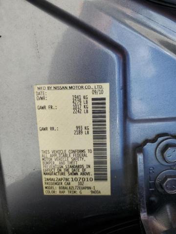 Photo 10 from auction – 2011 NISSAN ALTIMA BAS with VIN 1N4AL2AP7BC107010