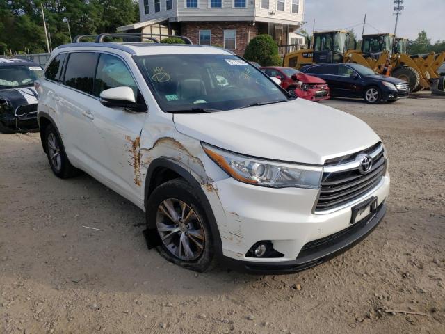 TOYOTA HIGHLANDER 2015 с VIN 5TDJKRFH7FS085943 - Фото с аукциона