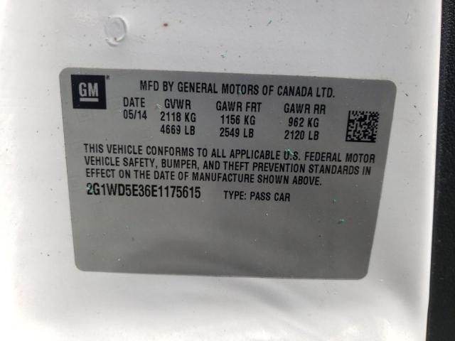 Photo 10 from auction – 2014 CHEVROLET IMPALA LIM with VIN 2G1WD5E36E1175615