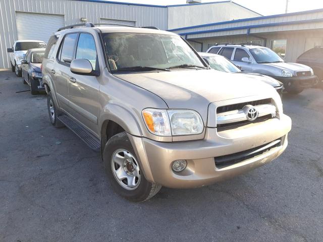 TOYOTA SEQUOIA SR 2006 with VIN 5TDZT34A96S265170 - Photo from auction