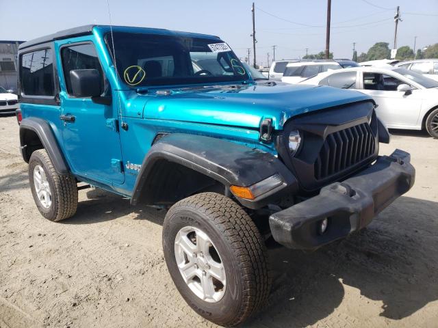 Photo 1 from auction – 2020 JEEP WRANGLER S with VIN 1C4GJXAN9LW154786