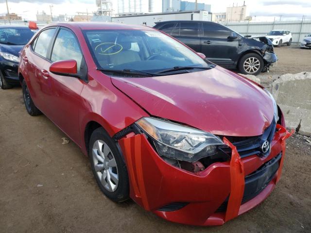 TOYOTA COROLLA L 2014 مع رقم تعريف المركبة 5YFBURHEXEP032338 - صورة من المزاد