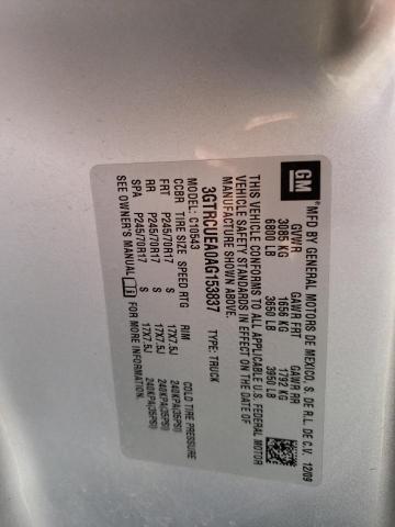 Photo 10 from auction – 2010 GMC SIERRA C15 with VIN 3GTRCUEA0AG153837