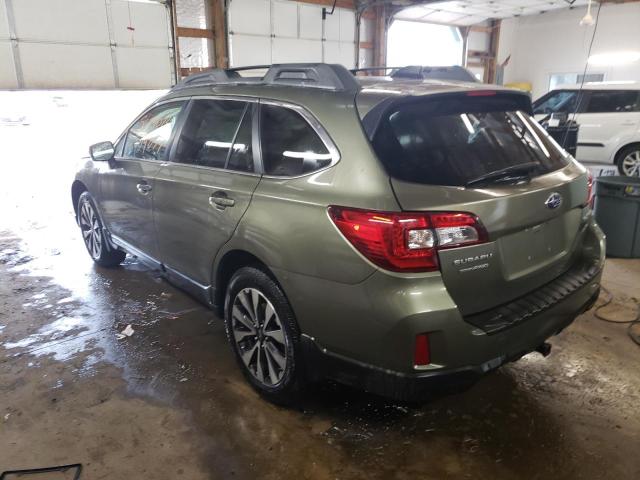 Photo 3 from auction – 2016 SUBARU OUTBACK 2. with VIN 4S4BSBNC1G3207163