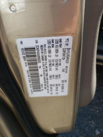 Photo 10 from auction – 2002 CHRYSLER TOWN & COU with VIN 2C4GP44342R685263