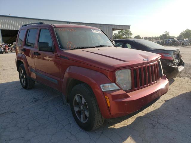 JEEP LIBERTY SP 2008 with VIN 1J8GN28K78W140923 - Photo from auction