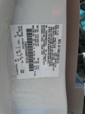 Photo 10 from auction – 2011 FORD FOCUS SE with VIN 1FAHP3FN4BW193763