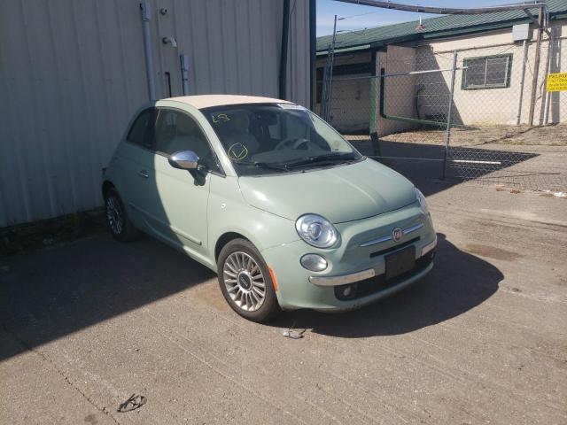 FIAT 500 LOUNGE 2012 with VIN 3C3CFFER5CT340696 - Photo from auction