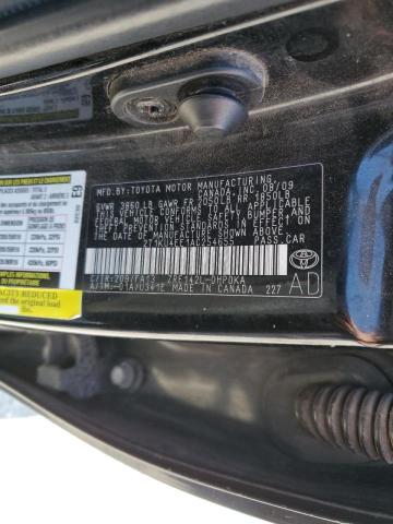 Photo 10 from auction – 2010 TOYOTA COROLLA MA with VIN 2T1KU4EE1AC254655