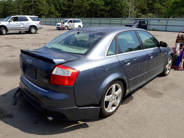 Photo 4 from auction – 2003 AUDI A4 QUATTRO with VIN WAULT68E43A169778