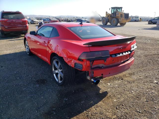Photo 3 from auction – 2015 CHEVROLET CAMARO LS with VIN 2G1FB1E37F9309310