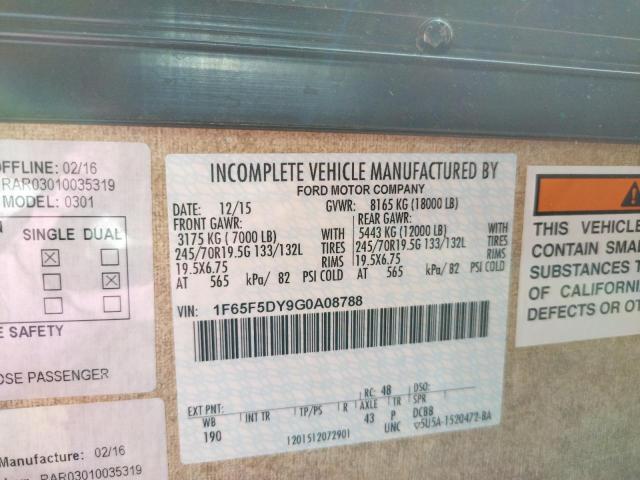 Photo 10 from auction – 2017 ACE CARGOTRAIL with VIN 1F65F5DY9G0A08788