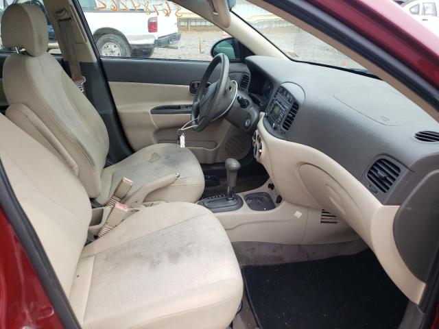 Photo 5 from auction – 2009 HYUNDAI ACCENT GLS with VIN KMHCN46C19U341173