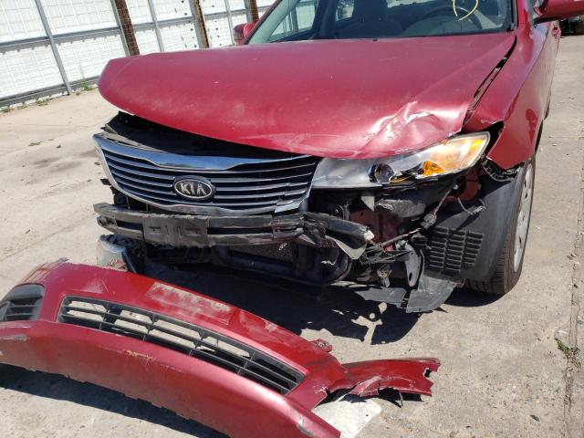 Photo 9 from auction – 2009 KIA OPTIMA LX with VIN KNAGE228795295562