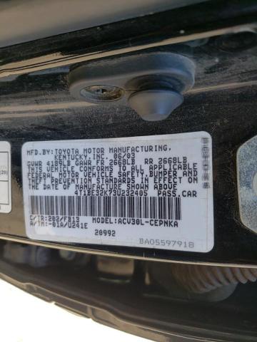 Photo 10 from auction – 2003 TOYOTA CAMRY LE with VIN 4T1BE32K73U232405