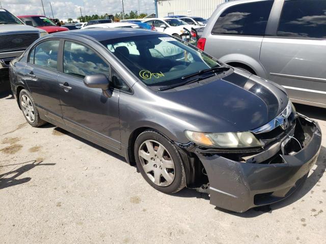 HONDA CIVIC LX 2011 with VIN 19XFA1F58BE044516 - Photo from auction