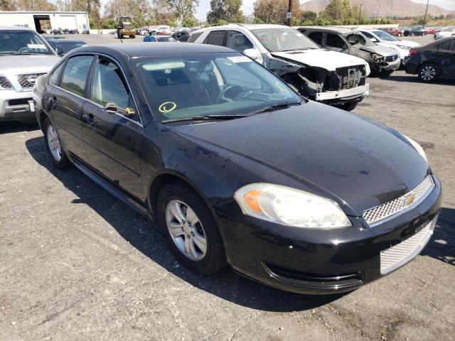 CHEVROLET IMPALA LS 2013 with VIN 2G1WF5E37D1257619 - Photo from auction