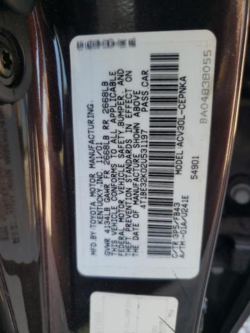 Photo 10 from auction – 2002 TOYOTA CAMRY LE with VIN 4T1BE32K02U531197