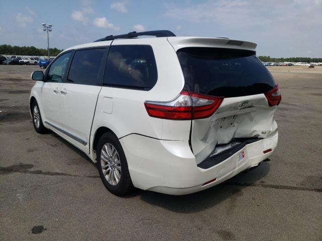 Photo 3 from auction – 2017 TOYOTA SIENNA XLE with VIN 5TDYZ3DC2HS869142
