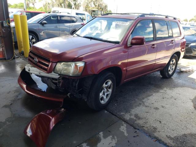 Photo 2 from auction – 2006 TOYOTA HIGHLANDER with VIN JTEDD21A260149815