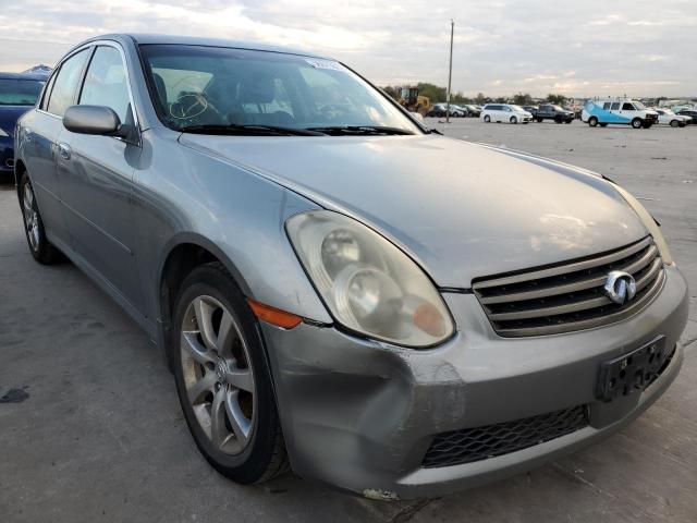 INFINITI G35 2005 with VIN JNKCV51F35M314836 - Photo from auction