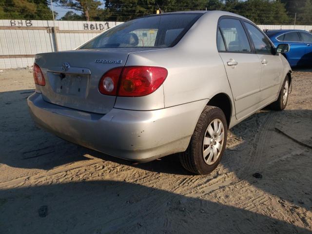 Photo 4 from auction – 2004 TOYOTA COROLLA CE with VIN 2T1BR32E74C311459