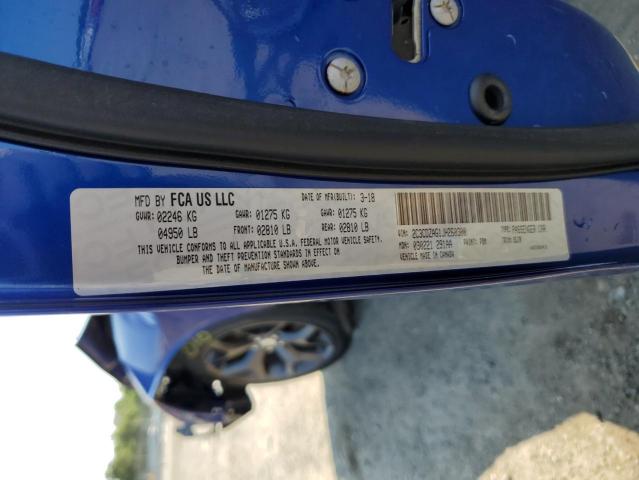 Photo 10 from auction – 2018 DODGE CHALLENGER with VIN 2C3CDZAG1JH260300