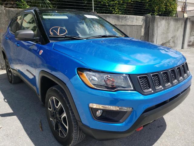 JEEP COMPASS TR 2020 with VIN 3C4NJDDB1LT221619 - Photo from auction