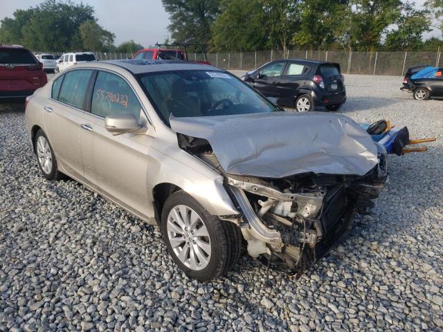 HONDA ACCORD EXL 2014 with VIN 1HGCR2F80EA054686 - Photo from auction