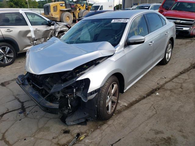 Фото 2 с аукциона – 2014 VOLKSWAGEN PASSAT SE с VIN 1VWBH7A3XEC003557