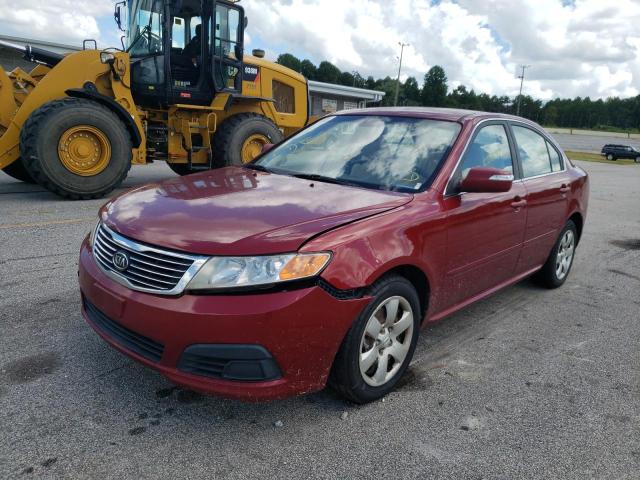 Photo 2 from auction – 2010 KIA OPTIMA LX with VIN KNAGG4A89A5435493