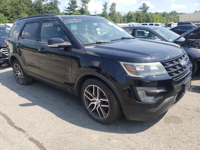 FORD EXPLORER S 2016 with VIN 1FM5K8GT5GGC00027 - Photo from auction