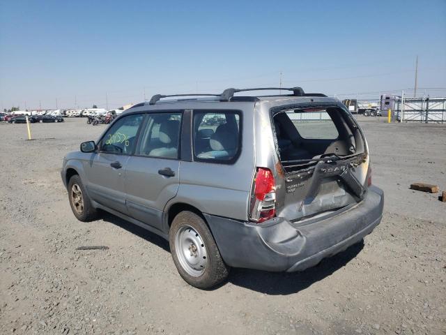 Photo 3 from auction – 2005 SUBARU FORESTER 2 with VIN JF1SG63645H717880