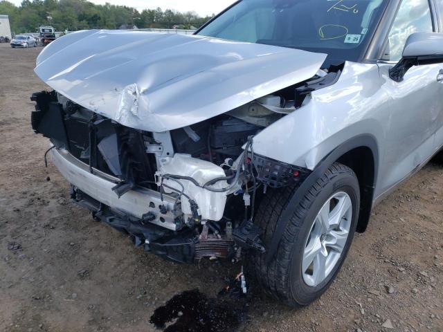 Photo 9 from auction – 2020 TOYOTA HIGHLANDER with VIN 5TDCZRBHXLS024155