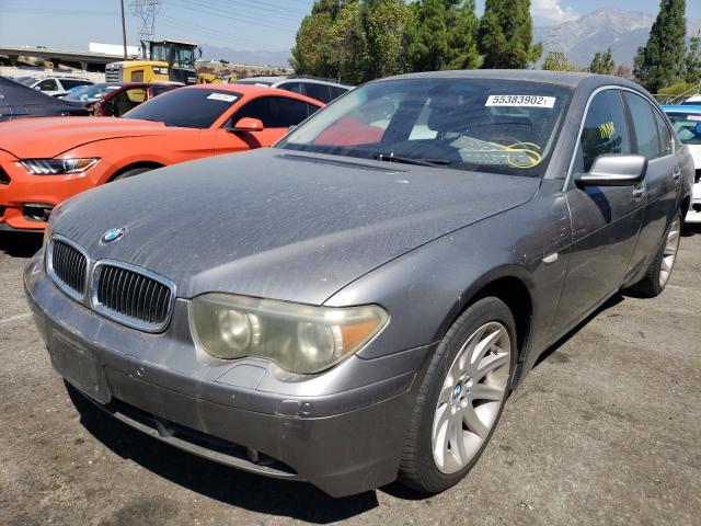 Photo 2 from auction – 2002 BMW 745 I with VIN WBAGL63412DP53455