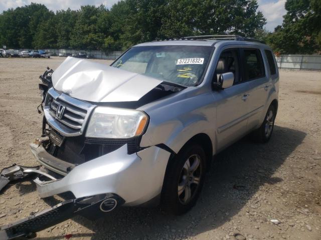 Photo 2 from auction – 2013 HONDA PILOT EXL with VIN 5FNYF4H54DB012605