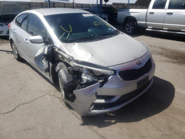 KIA FORTE LX 2015 with VIN KNAFX4A62F5400280 - Photo from auction