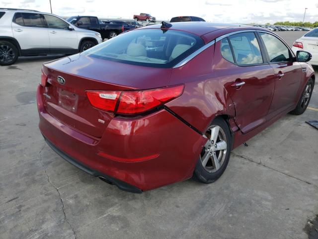 Photo 4 from auction – 2015 KIA OPTIMA LX with VIN 5XXGM4A70FG392913