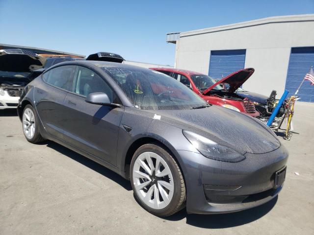 TESLA MODEL 3 2022 with VIN 5YJ3E1EAXNF304788 - Photo from auction