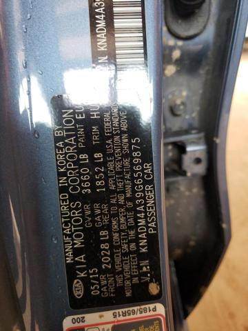 Photo 10 from auction – 2016 KIA RIO LX with VIN KNADM4A39G6569875