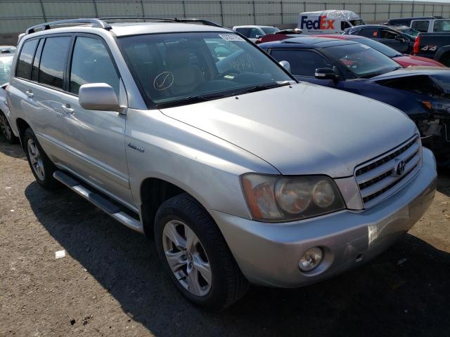 TOYOTA HIGHLANDER 2001 with VIN JTEHF21A310032491 - Photo from auction