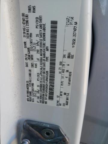 Photo 10 from auction – 2017 FORD ESCAPE SE with VIN 1FMCU0G92HUB83228