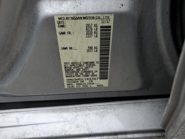 Photo 10 from auction – 2018 NISSAN ALTIMA 2.5 with VIN 1N4AL3AP0JC169367