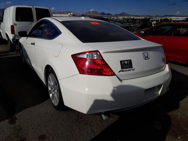 Photo 3 from auction – 2010 HONDA ACCORD EXL with VIN 1HGCS2B83AA007639