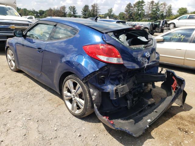 Photo 3 from auction – 2017 HYUNDAI VELOSTER with VIN KMHTC6AD1HU319514