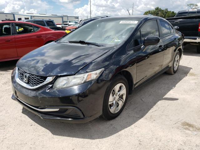 Photo 2 from auction – 2014 HONDA CIVIC LX with VIN 19XFB2F59EE032298