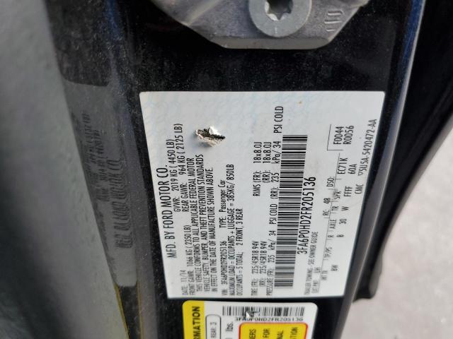 Photo 10 from auction – 2015 FORD FUSION SE with VIN 3FA6P0HD2FR205136